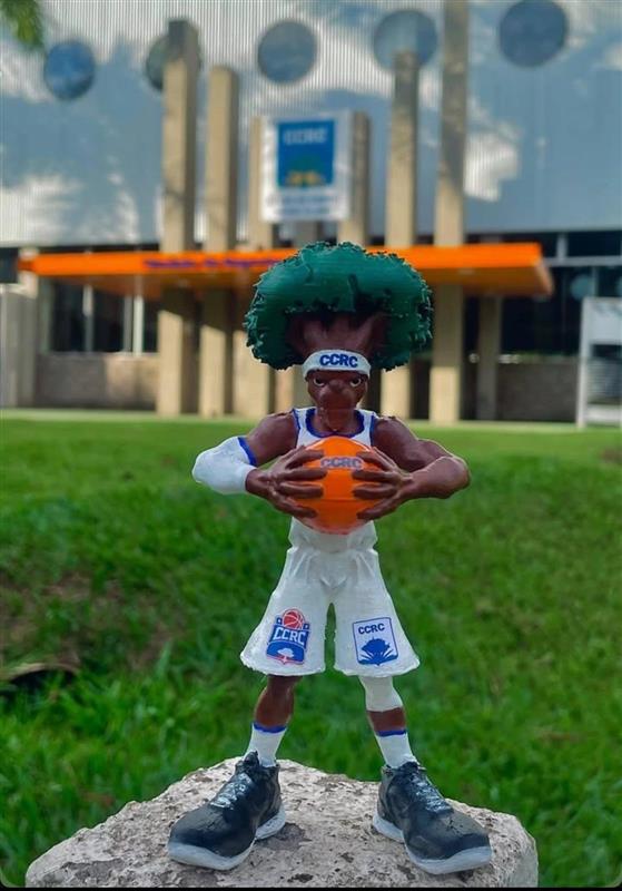 Mascote Time de Basquete